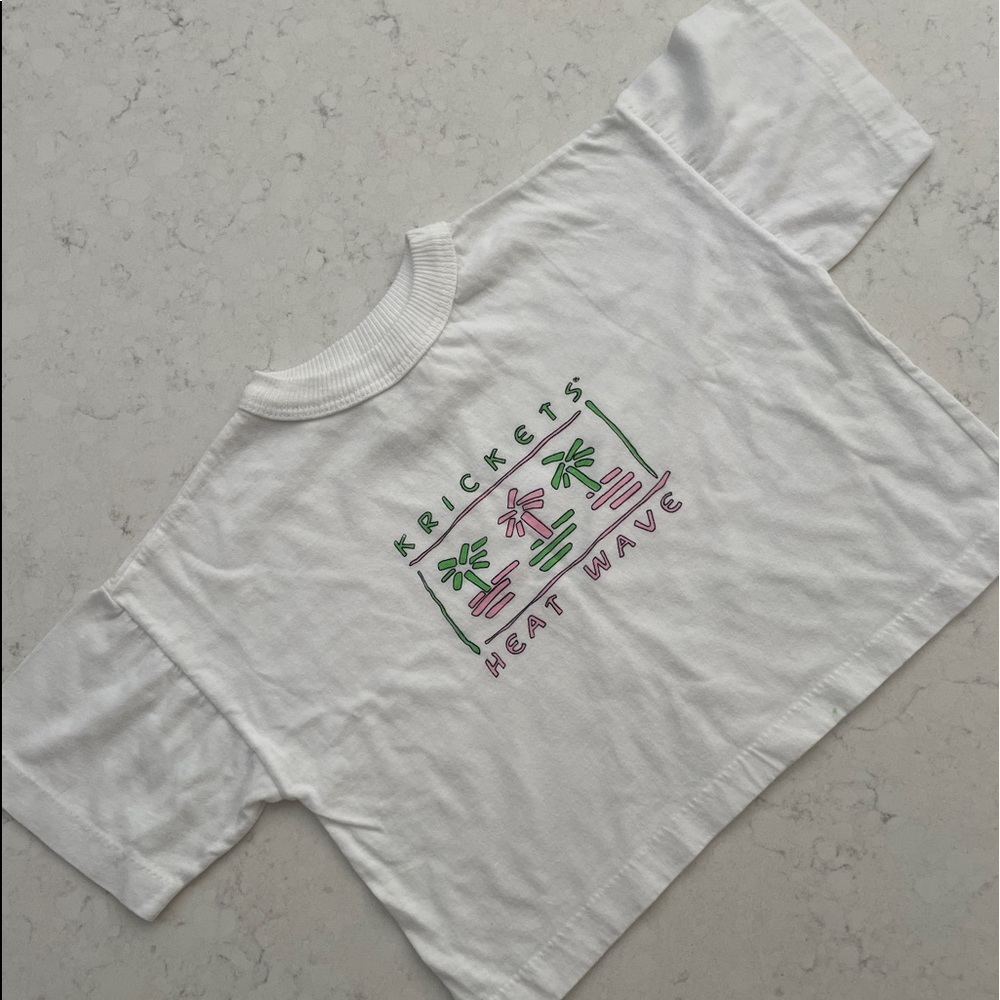 VINTAGE Girls T cropped Tee